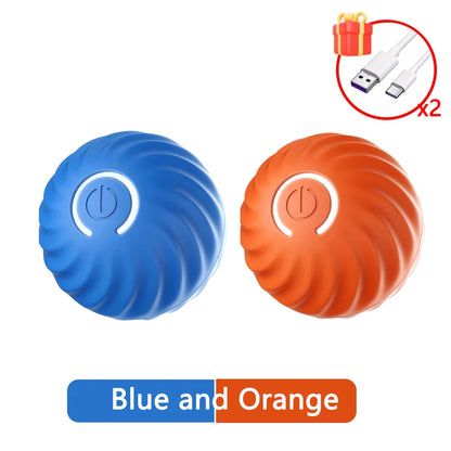 Smart Dog Toy Ball Electronic Interactive Pet Toy Moving Ball Automatic Jump Roll Ball for Puppy Birthday Gift Dog Cat Product