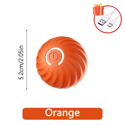 Smart Dog Toy Ball Electronic Interactive Pet Toy Moving Ball Automatic Jump Roll Ball for Puppy Birthday Gift Dog Cat Product