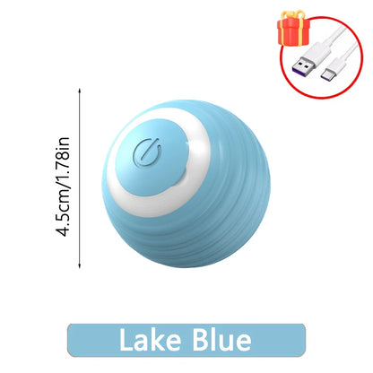 Smart Dog Toy Ball Electronic Interactive Pet Toy Moving Ball Automatic Jump Roll Ball for Puppy Birthday Gift Dog Cat Product
